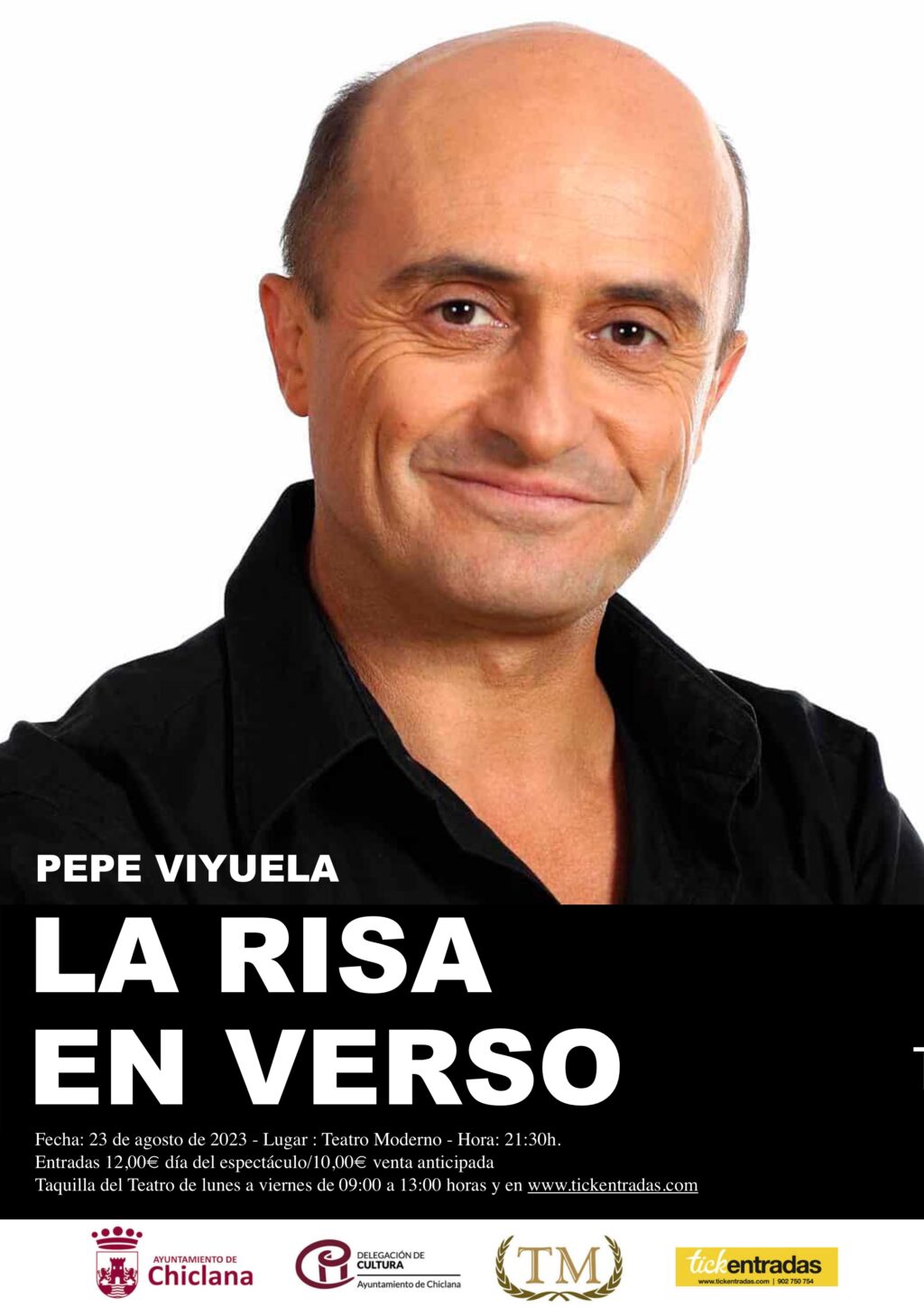 El-Teatro-Moderno-acogerá-mañana-la-obra-‘La-risa-en-verso’,-de-Pepe-Viyuela-y-Luis-Santana