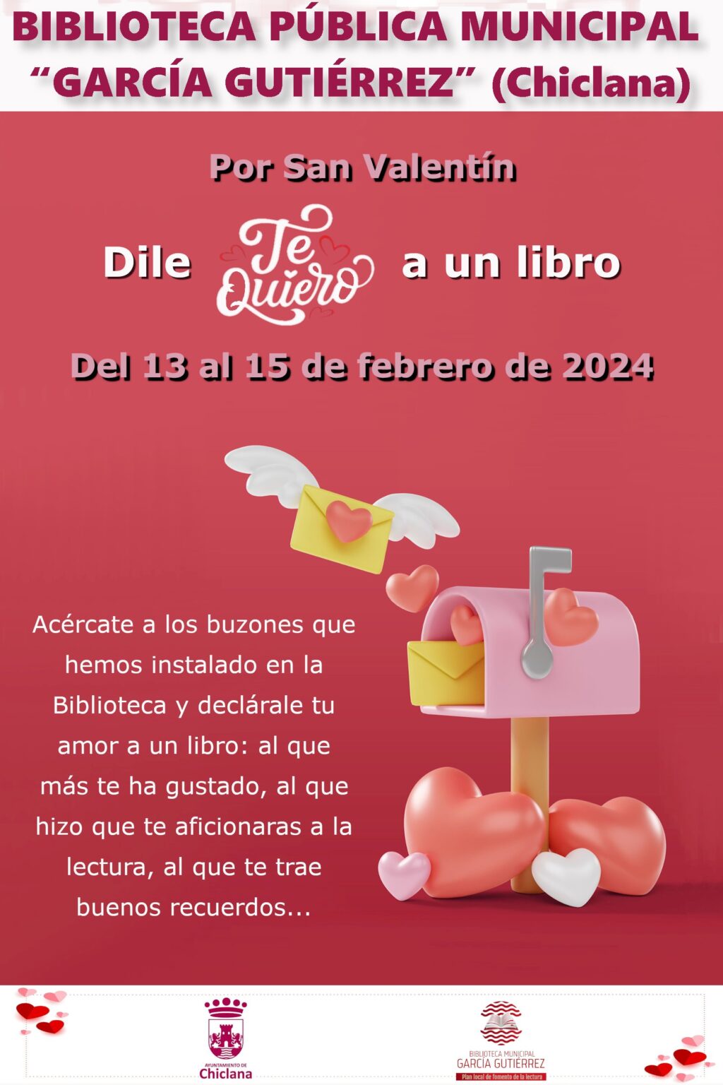 La-Biblioteca-pone-en-marcha-la-actividad-‘Por-San-Valentín,-dile-TE-QUIERO-a-un-libro’