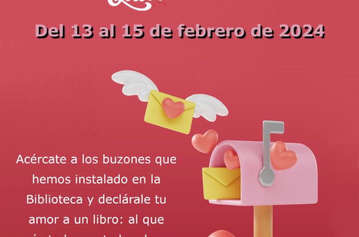 La-Biblioteca-pone-en-marcha-la-actividad-‘Por-San-Valentín,-dile-TE-QUIERO-a-un-libro’