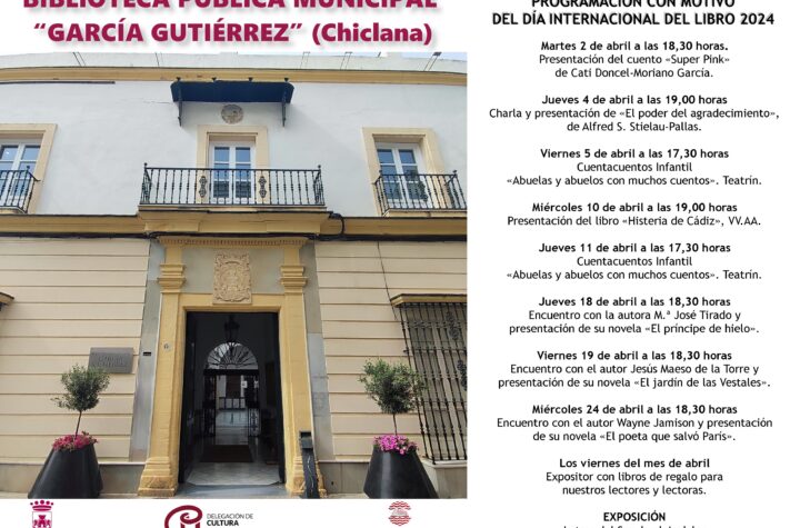 Chiclana-acoge-este-mes-tres-encuentros-con-escritores-con-motivo-del-Día-Internacional-del-Libro