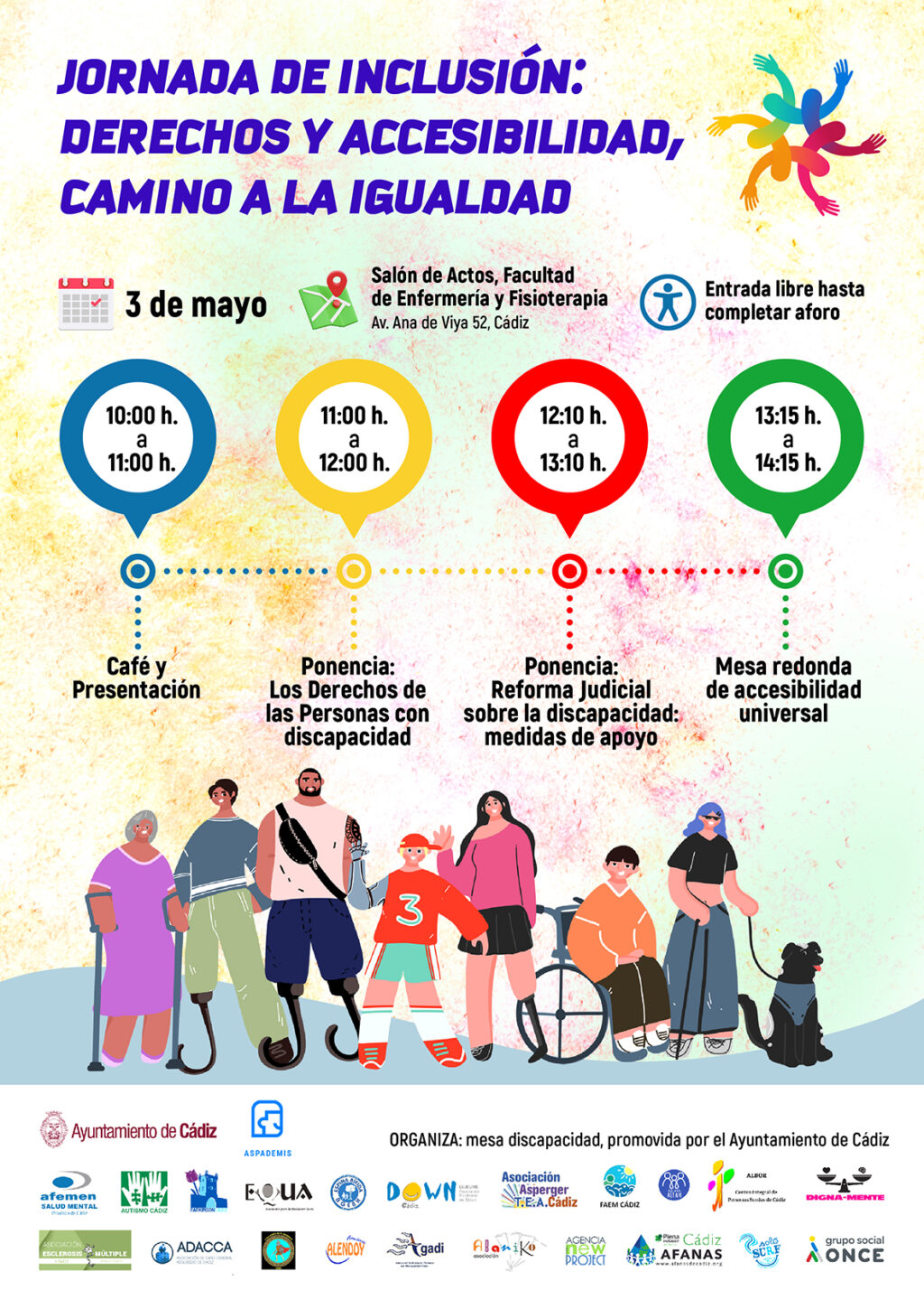 La-Mesa-de-Discapacidad-organiza-la-‘Jornada-de-Inclusión:-Derechos-y-accesibilidad,-camino-a-la-igualdad’